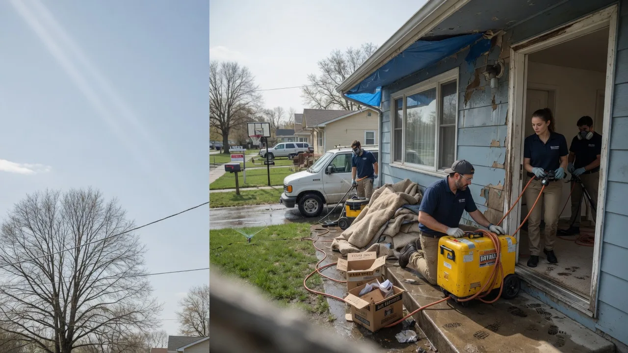 Basement Flood Cleanup in Morristown, MN near me